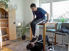 Germany master dierty sneaker licking