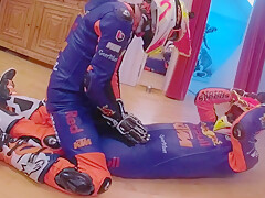 Ktm leather biker gear cuming