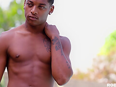 Michael Boston And Ty Santana In Interracial Jockstrap Action